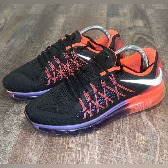 Nike Air Max “Black Hyper Punch” Woman’s 9.5 - Picture 2 of 9